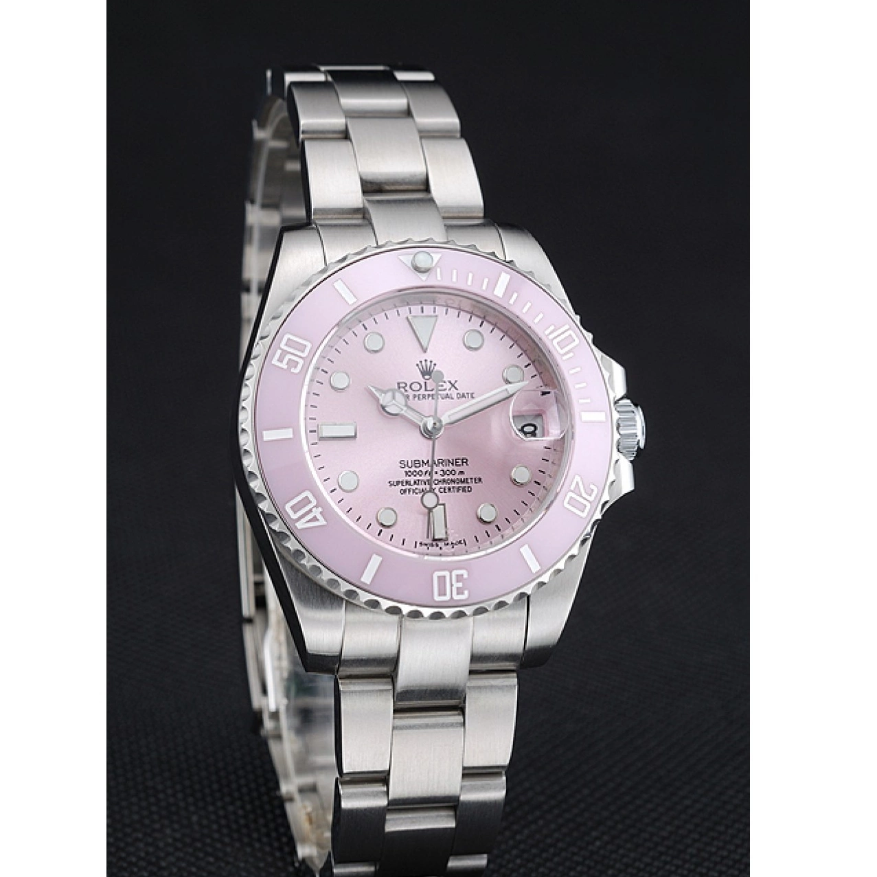 Aaa fake watches Dial Stainless Lilas Steel Submariner 1454155 Rolex Bracelet 0706
